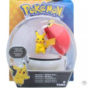 Tomy Pokemon Clip and Carry Poke Ball 2" Pikachu